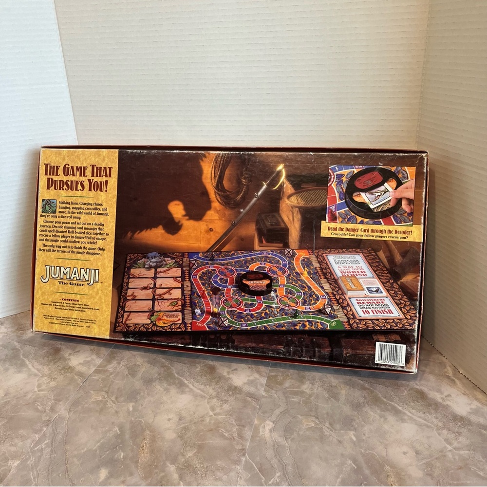 Vintage 1995 Jumanji Board Game - Picture 2 of 13